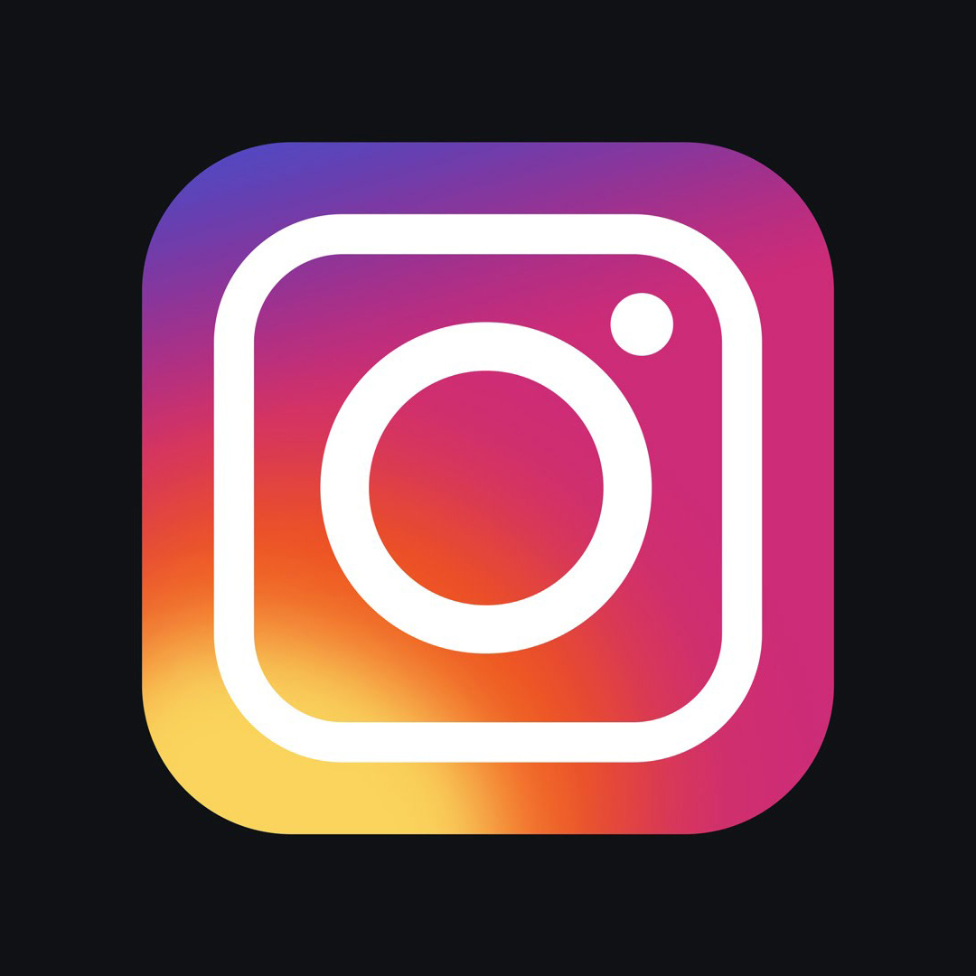 Instagram Logo With Black Background - IMAGESEE